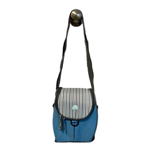 Blue Striped Igloo Insulated Lunch Bag